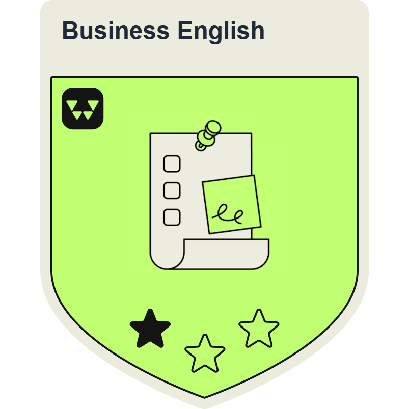 Business English Certification 
