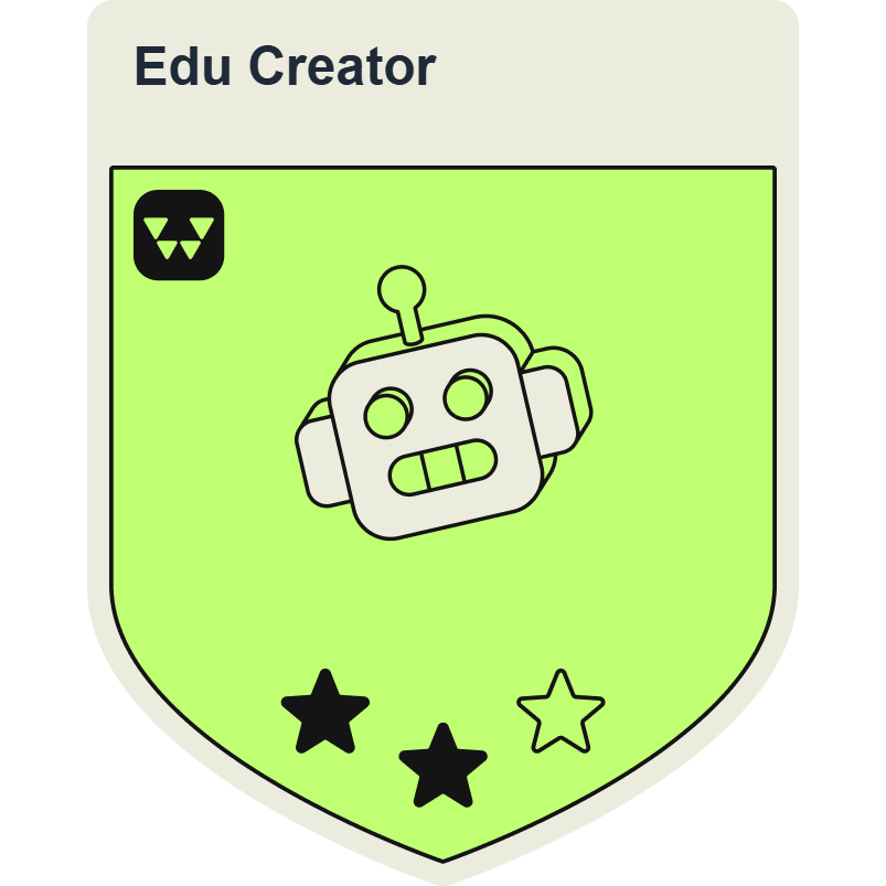 Edu Creator badge
