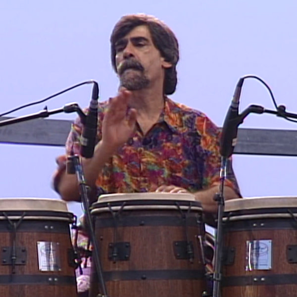 Dom Chacal during the performance of "The Boy in the Bubble."