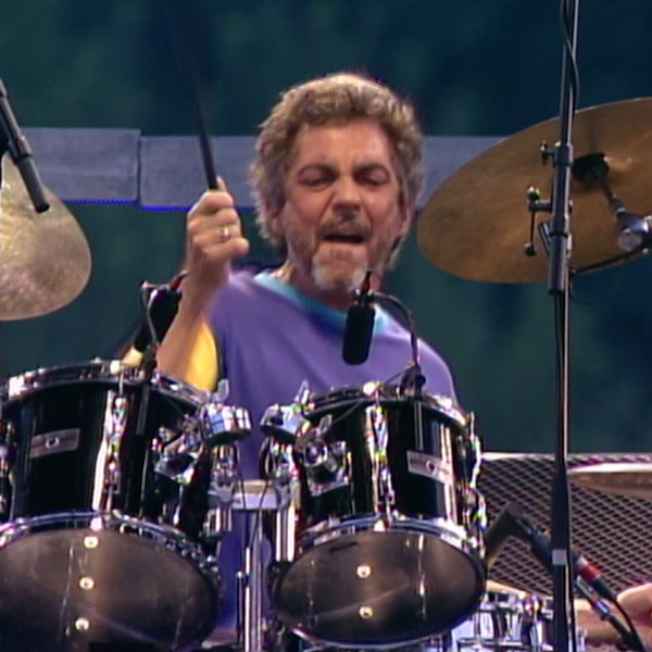 Steve Gadd during the performance of "The Boy in the Bubble."
