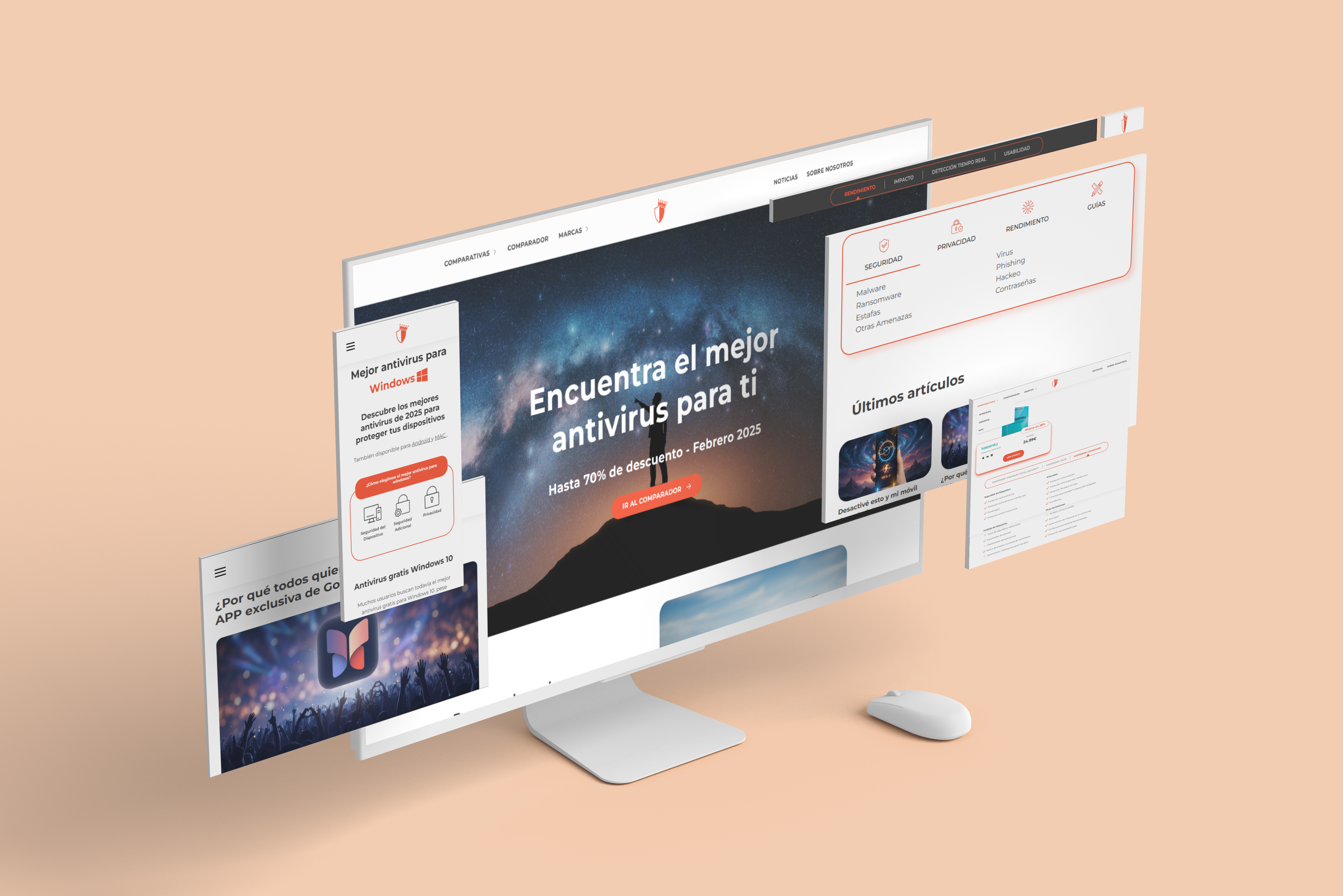 Mejor Antivirus. Astro.js + Wordpress Headless