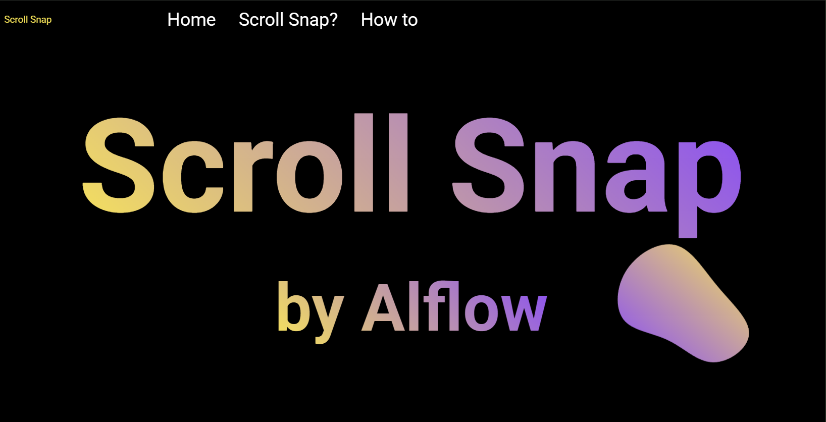 🧪 Scroll Snap + Lightbox + Text Gradient