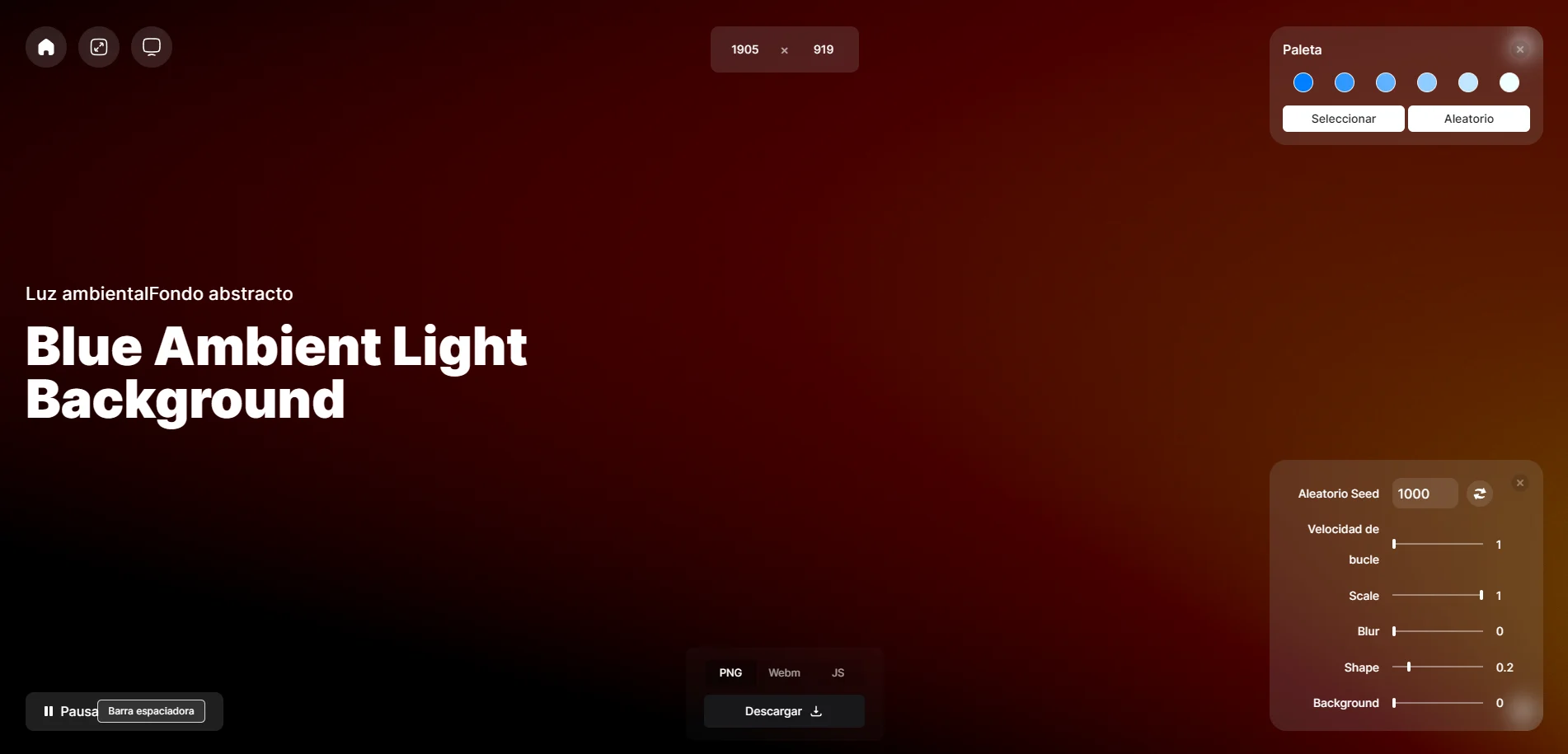 🎨 Fondos visuales increíbles con Color4Bg 🚀