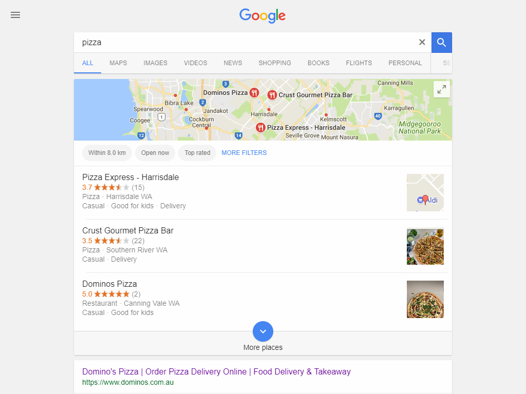 google-pizza-search-results
