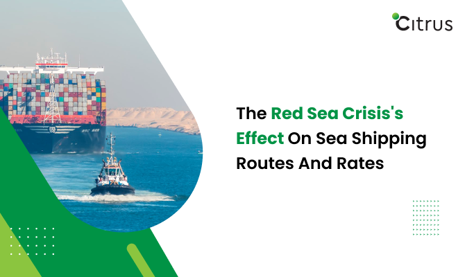 The Impact of the Red Sea Crisis on Sea Shipping Routes & Rates