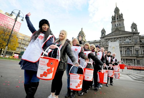 Blog image for Golden Charter marks Remembrance Day with fundraising for Poppyscotland in Glasgow