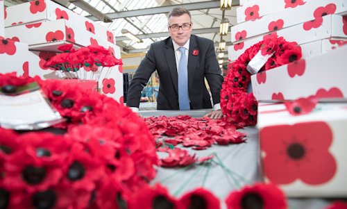 Blog image for Golden Charter visits Lady Haig&#39;s Poppy Factory