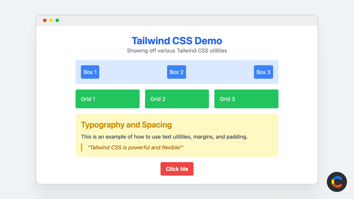 Tailwind CSS Demo