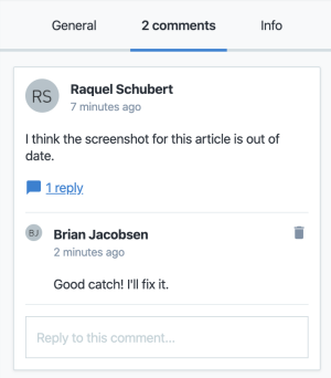 Contentful comments: Collaboration where you need it 