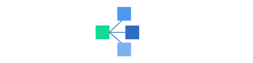An illustrated icon representing a flochart