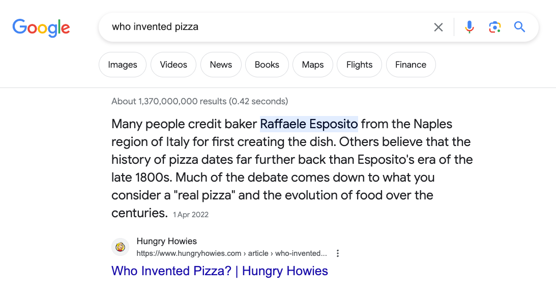 who invented pizza?