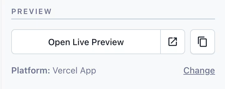 Open Live Preview