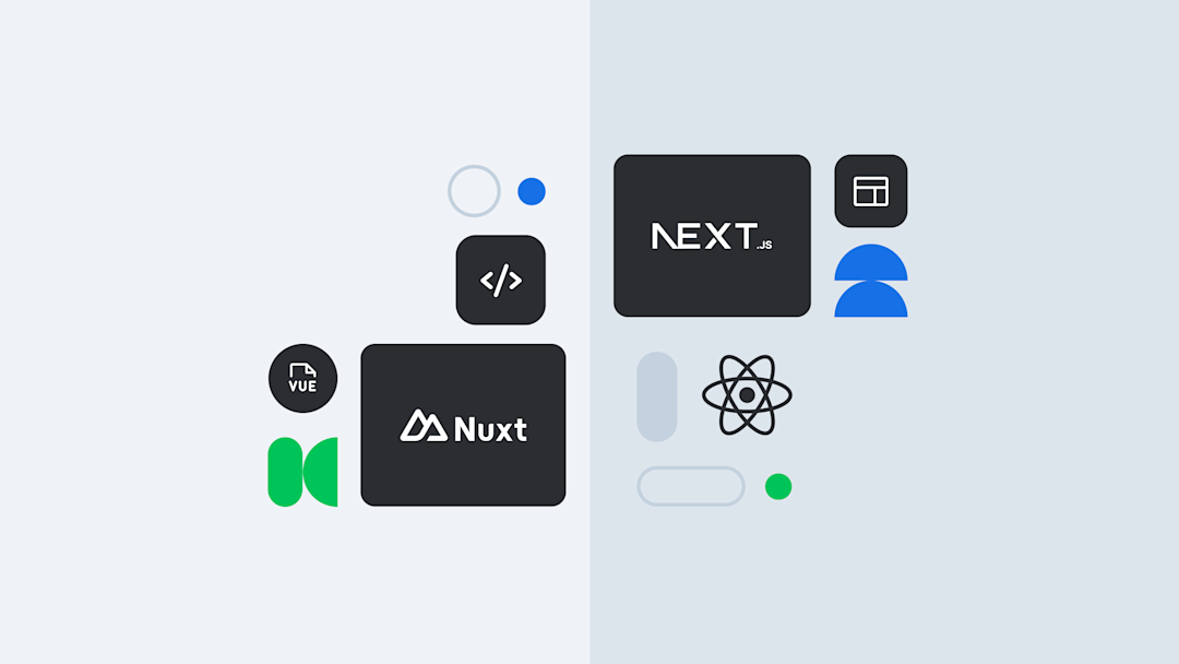 Nuxt vs. Next.js: Comparing the two leading frameworks for web development. Learn the differences in performance, flexibility, community support, and use cases.