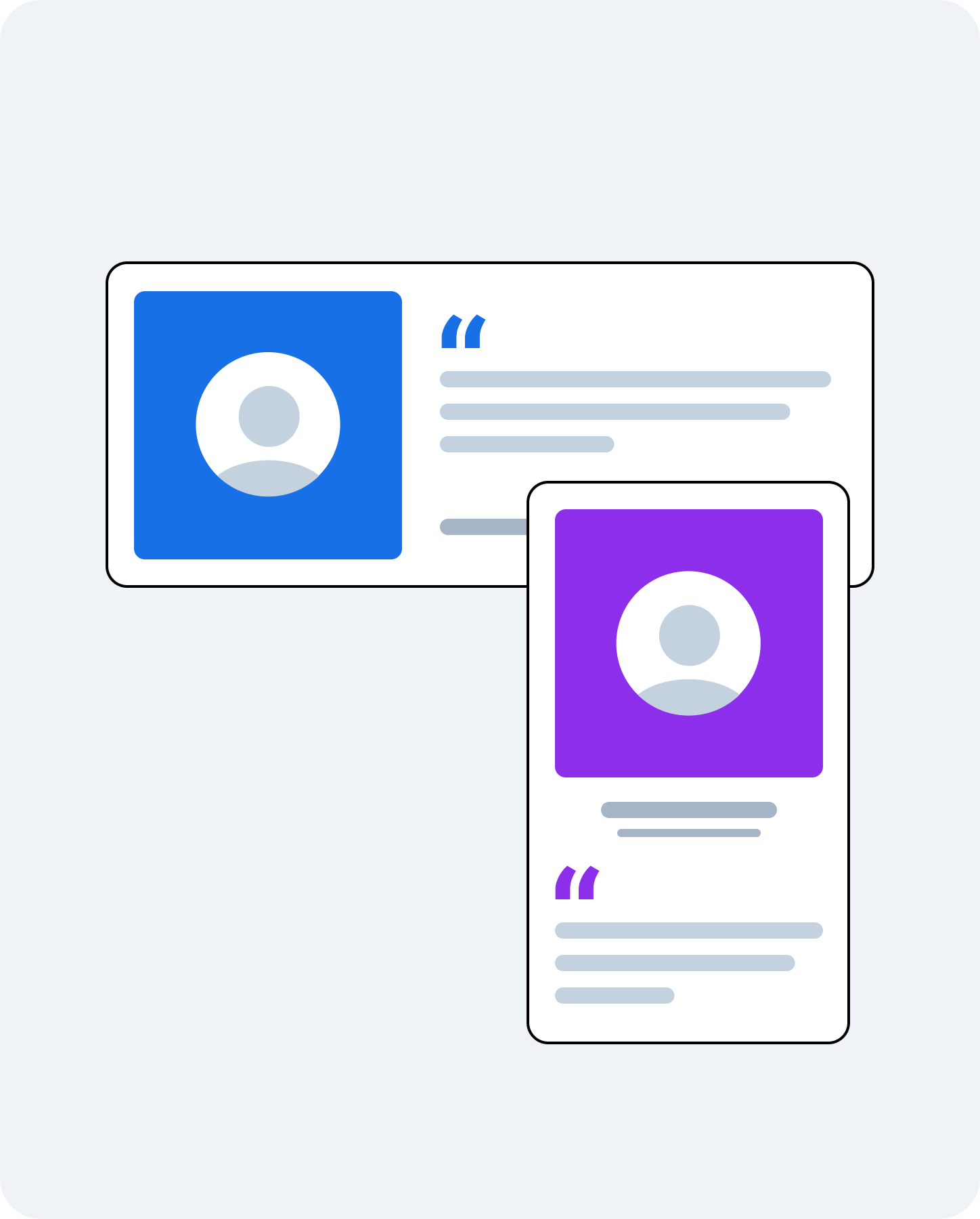 A/B testing example 5: Customer testimonials
