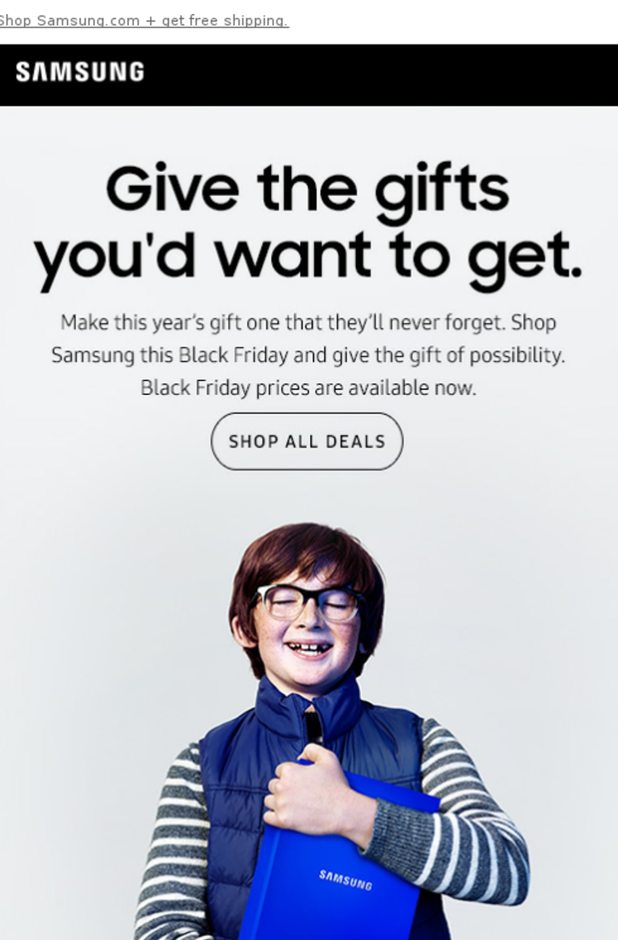 Black Friday Day Email Subject Line Examples