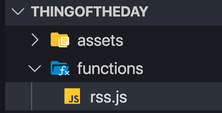 set up netlify functions dir