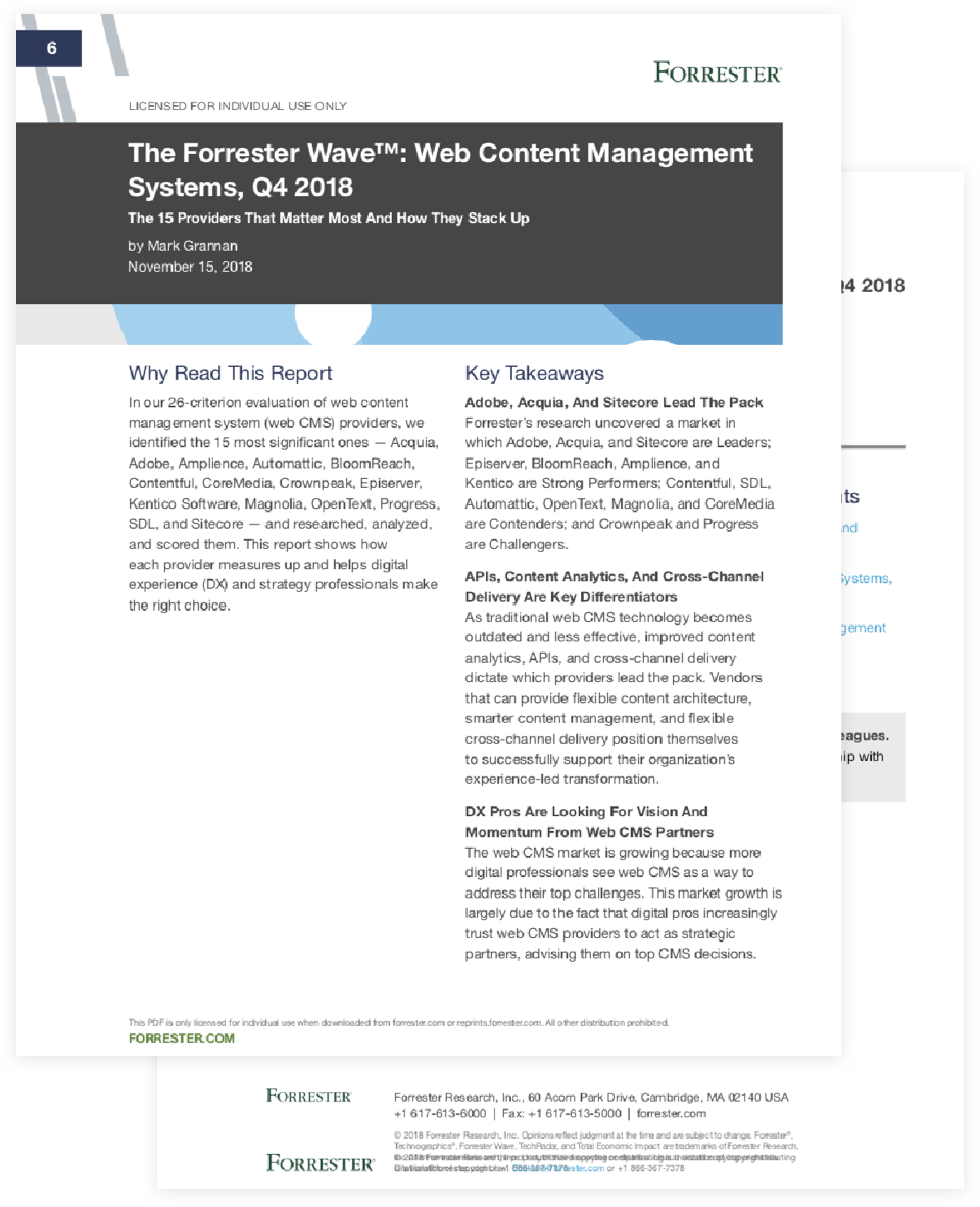 Report When Black Students And White >> Contentful Emerges As A Contender Among Web Cms Vendors Report When Black Students And White >> Contentful Emerges As A Contender Among Web Cms Vendors