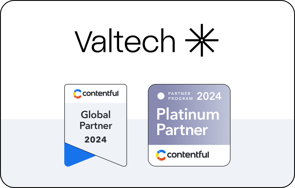 Valtech partner LP hero POY badge 2024
