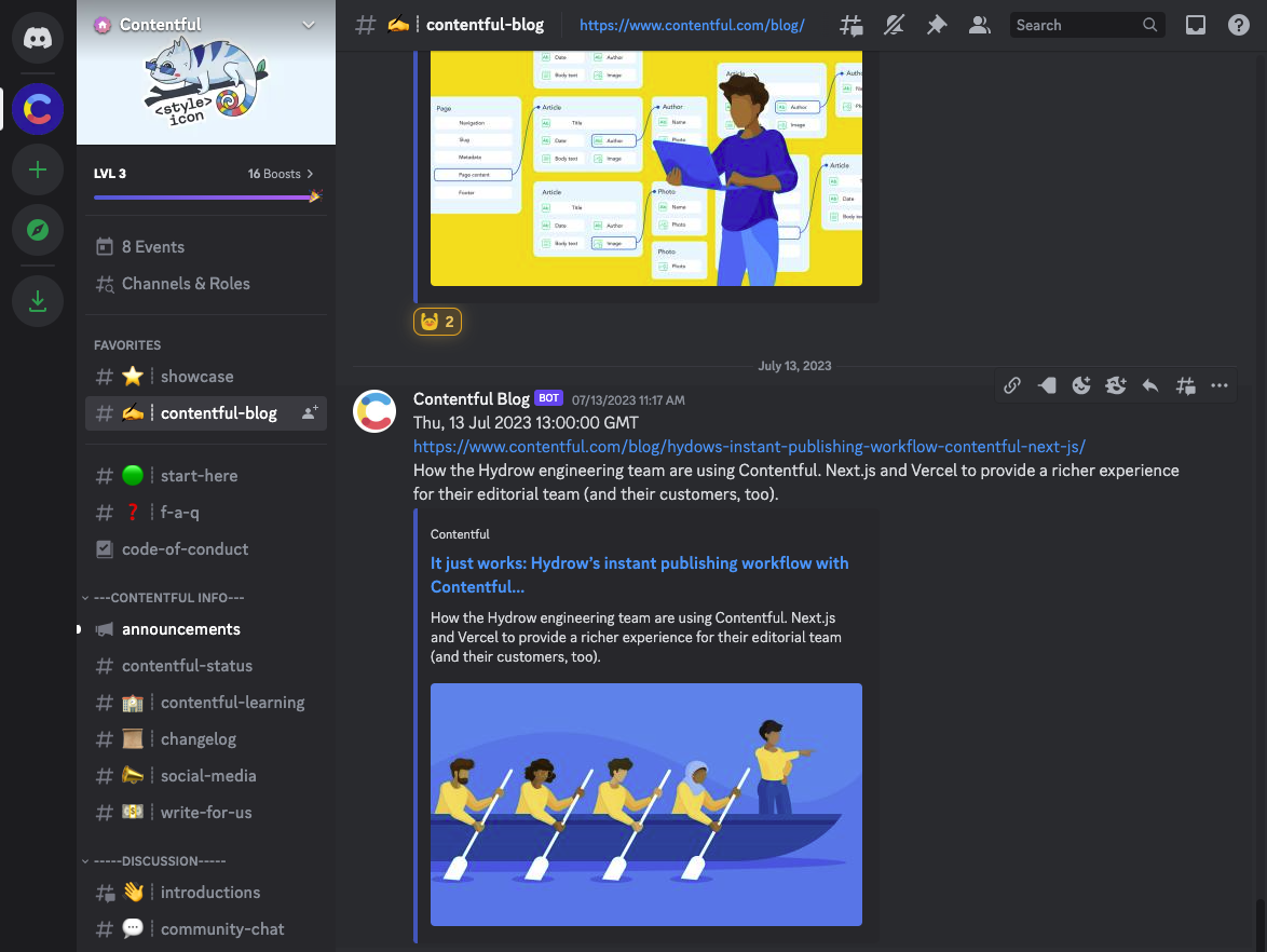 Discord Contentful Developer Community