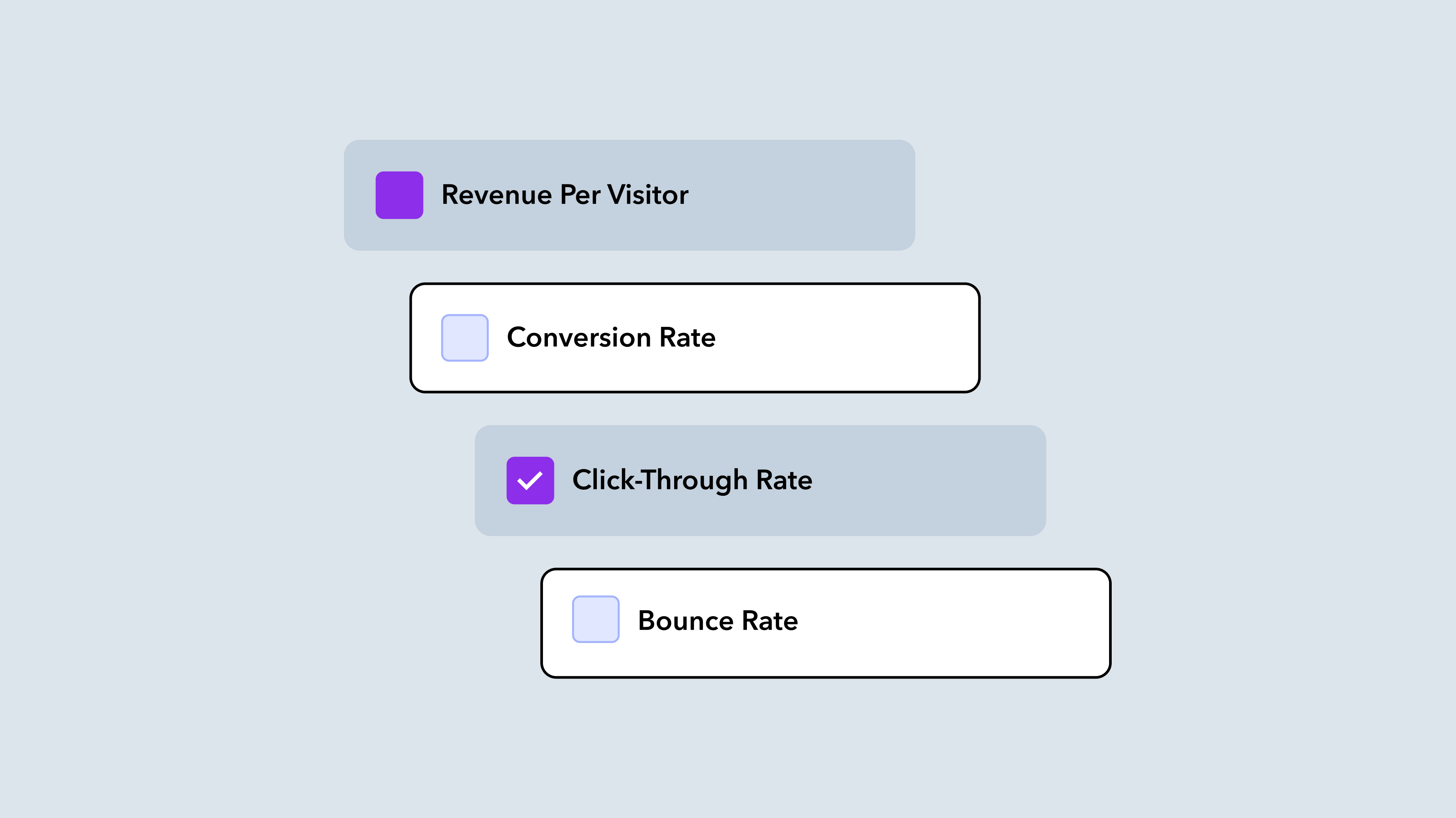 Step 1: Set objectives (and metrics – local or global)