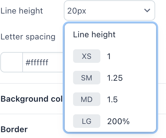 defining design tokens A