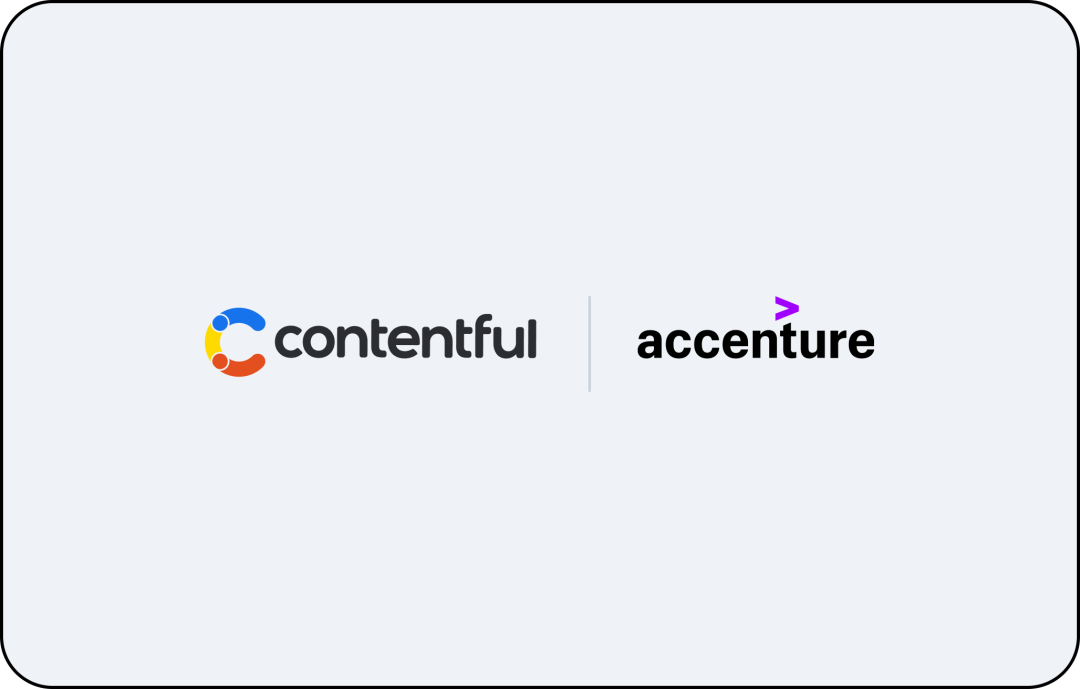 Image showing Contentful and Accenture logos.