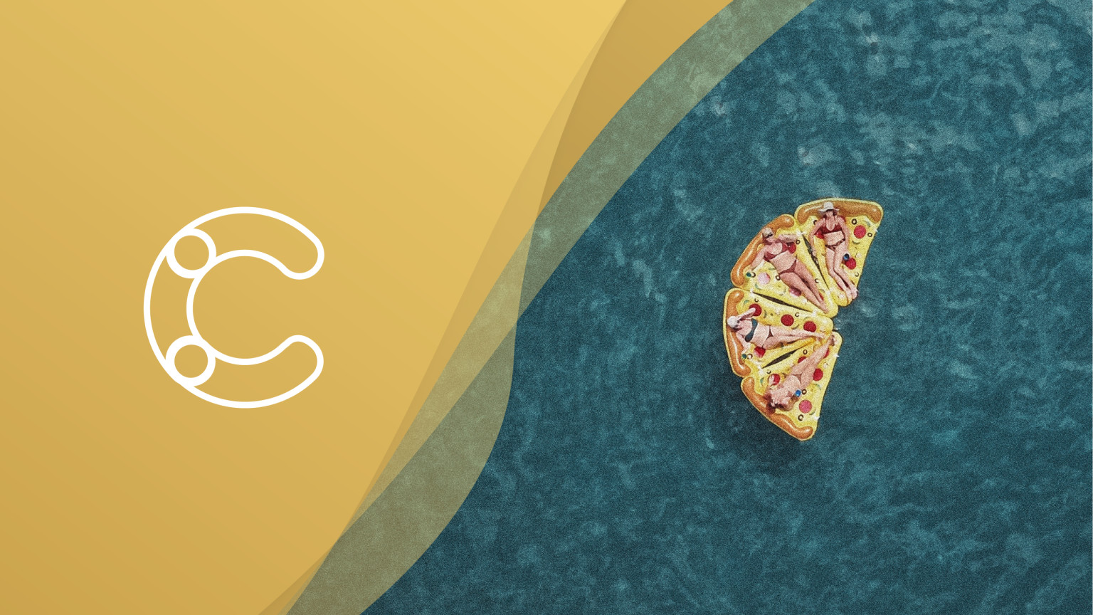 Blog header with Pizza