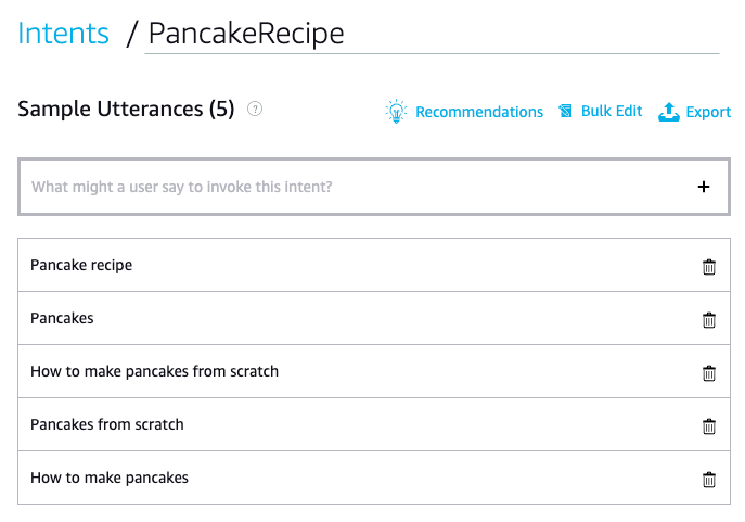 Pancake Recipe