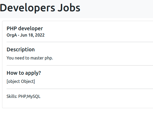 Developer Jobs