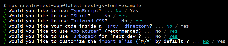 How to use @next/font with Tailwind CSS