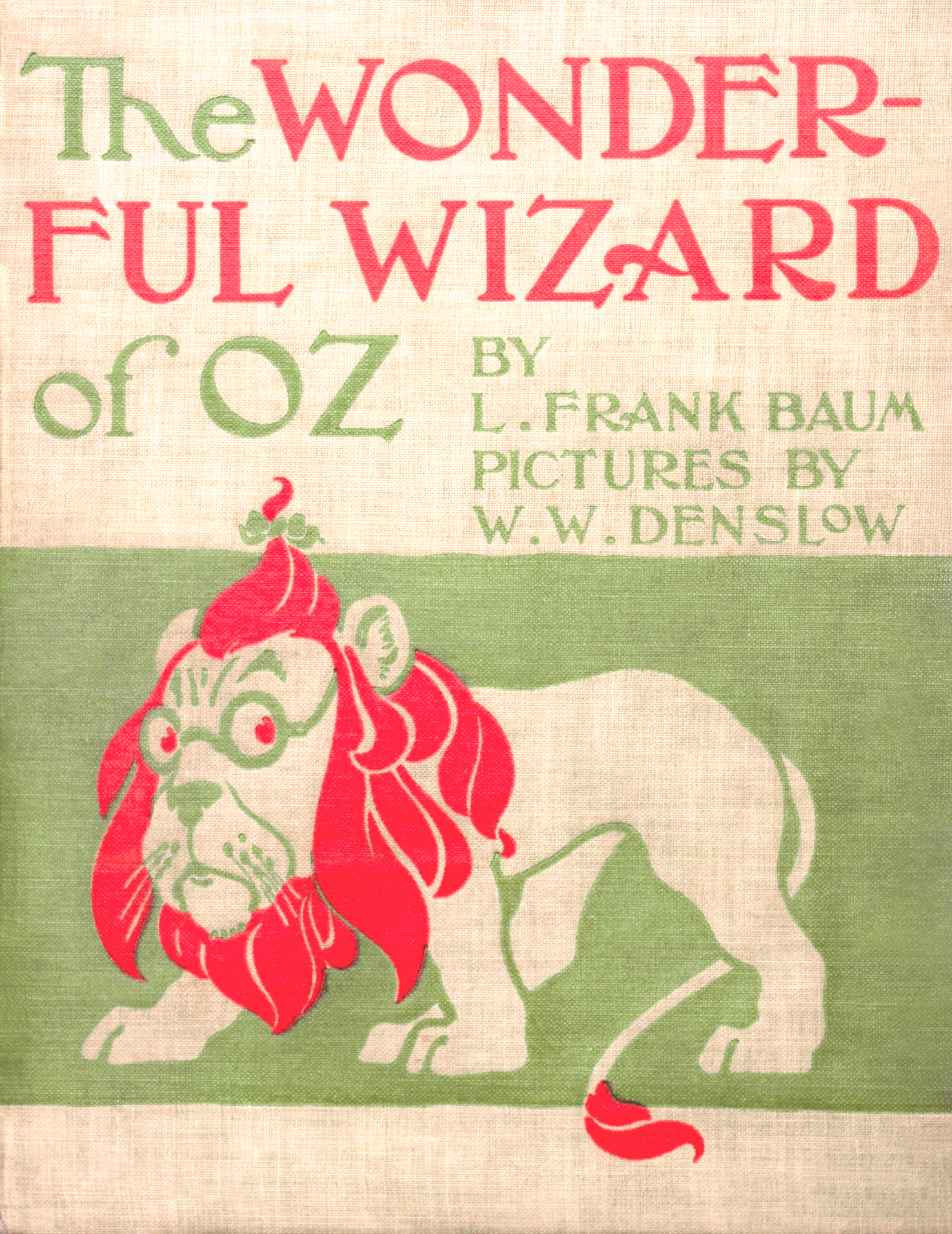 The Wonderful Wizard of Oz first edition cover