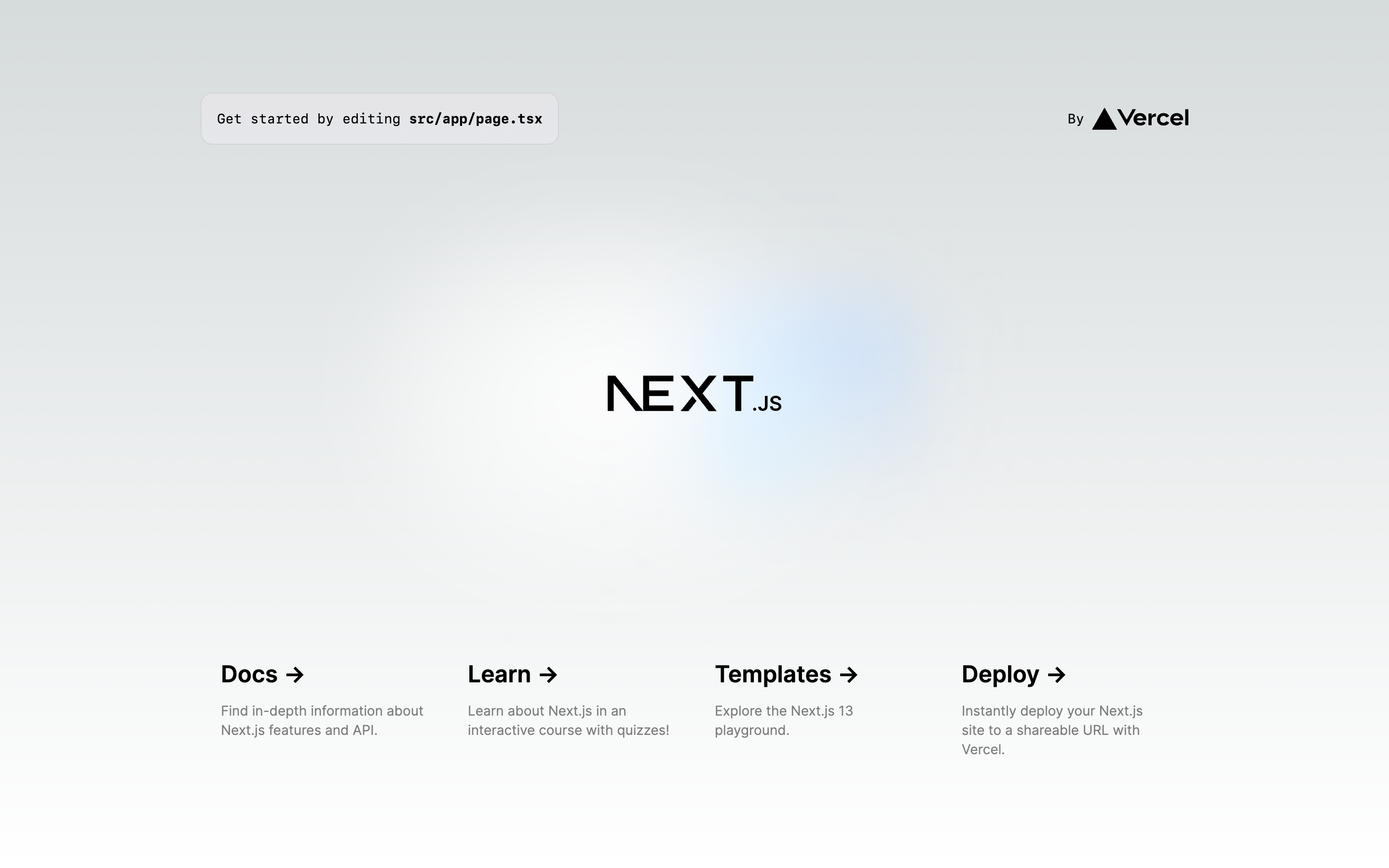 Our project with Next.js and Tailwind is ready. Let’s now do some preparation work for the content part.
