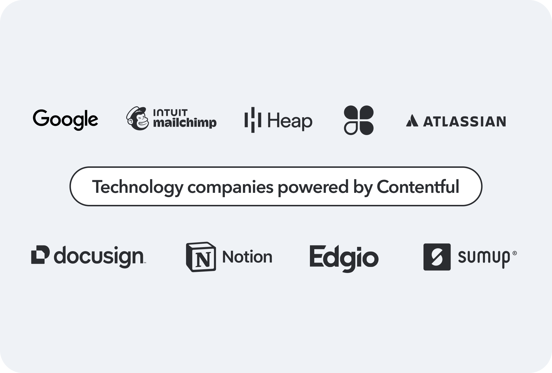 Technology company logos