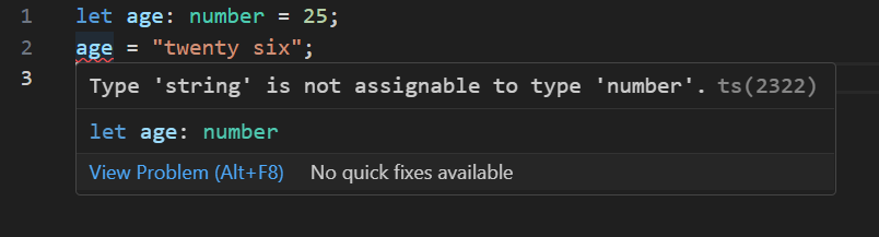 Typescript allows you to fix the issue before a user encounters it at runtime