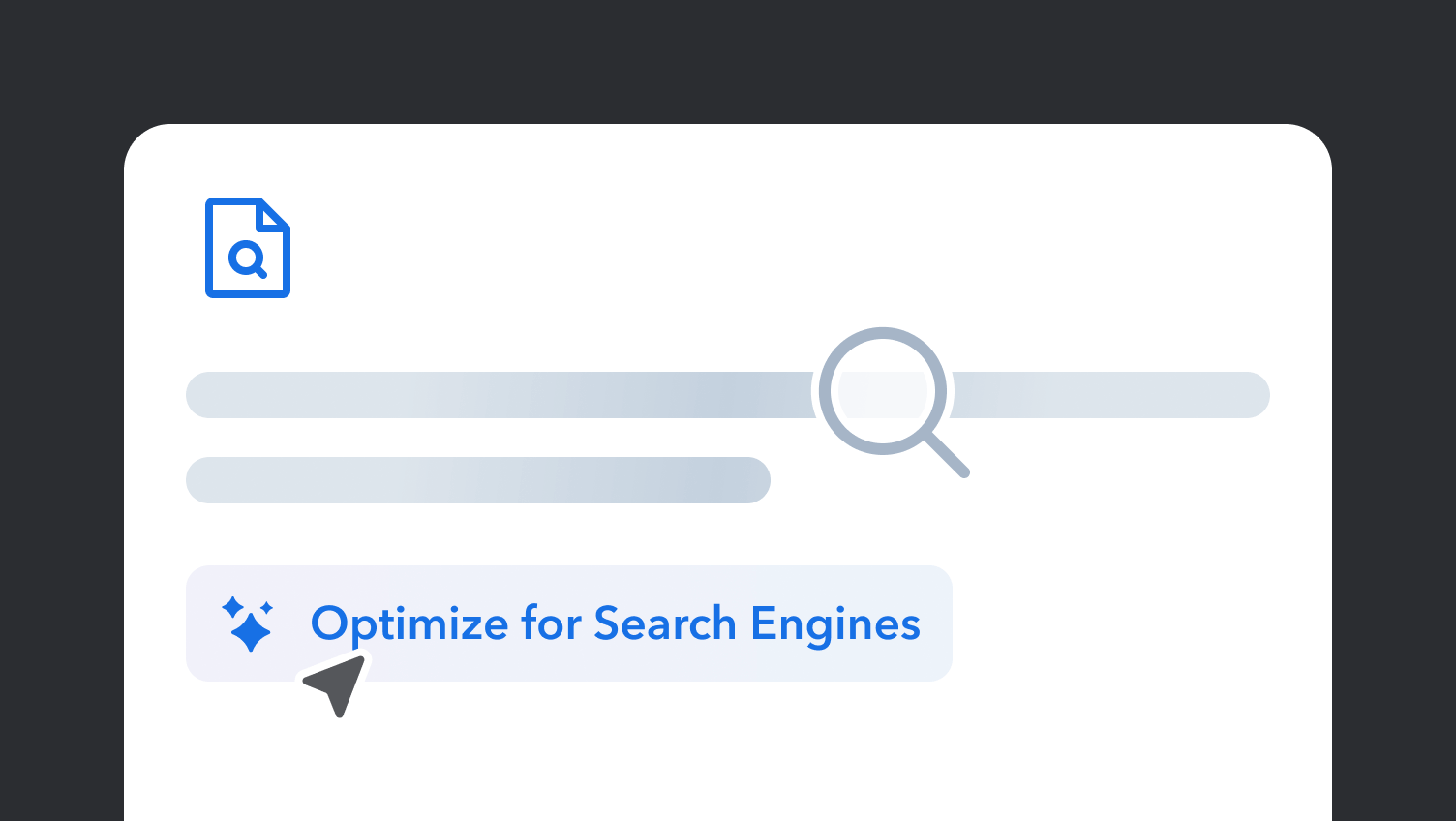 AI Action Demo Optimize for Search Engines 2x