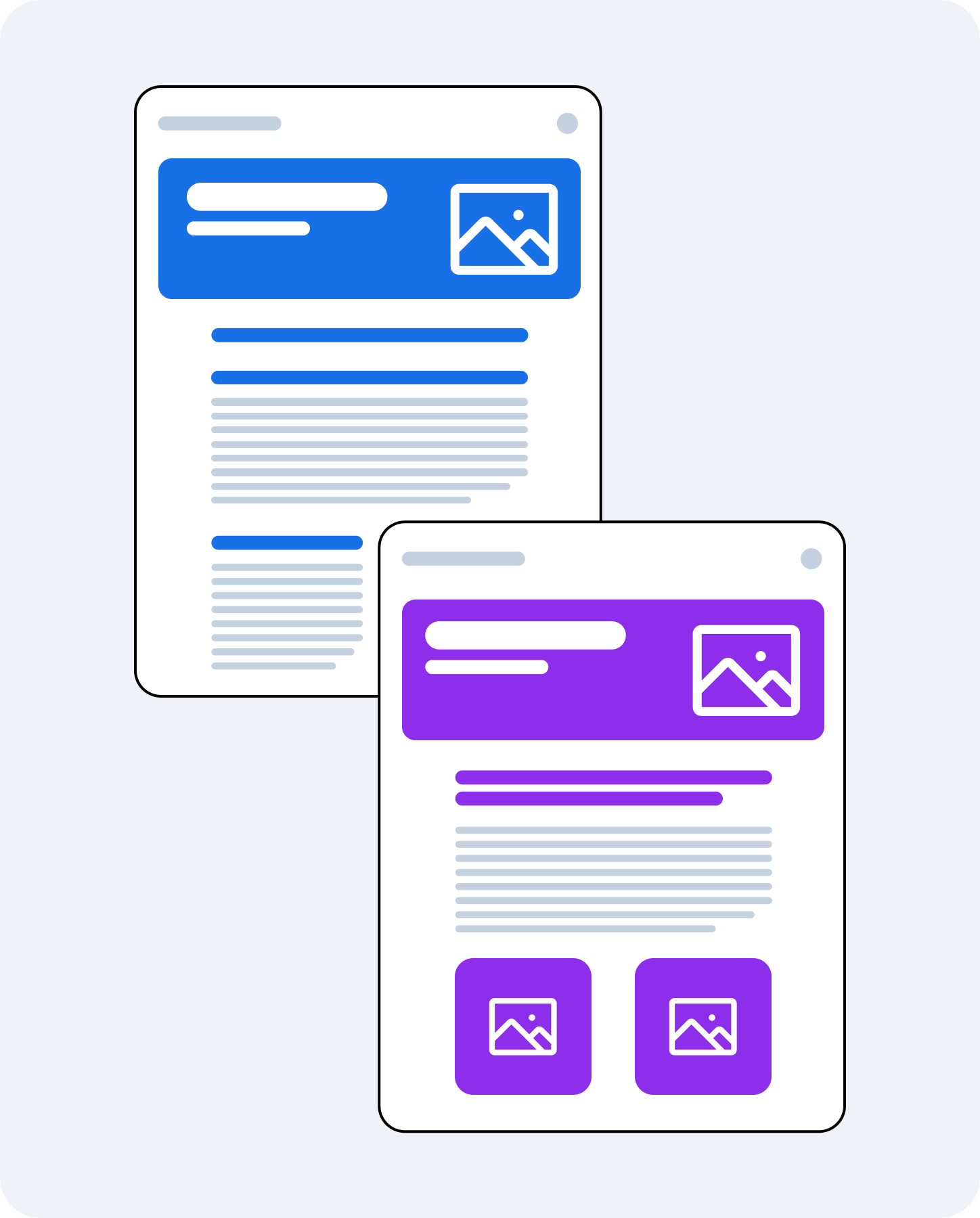 A/B testing example 2: Landing page