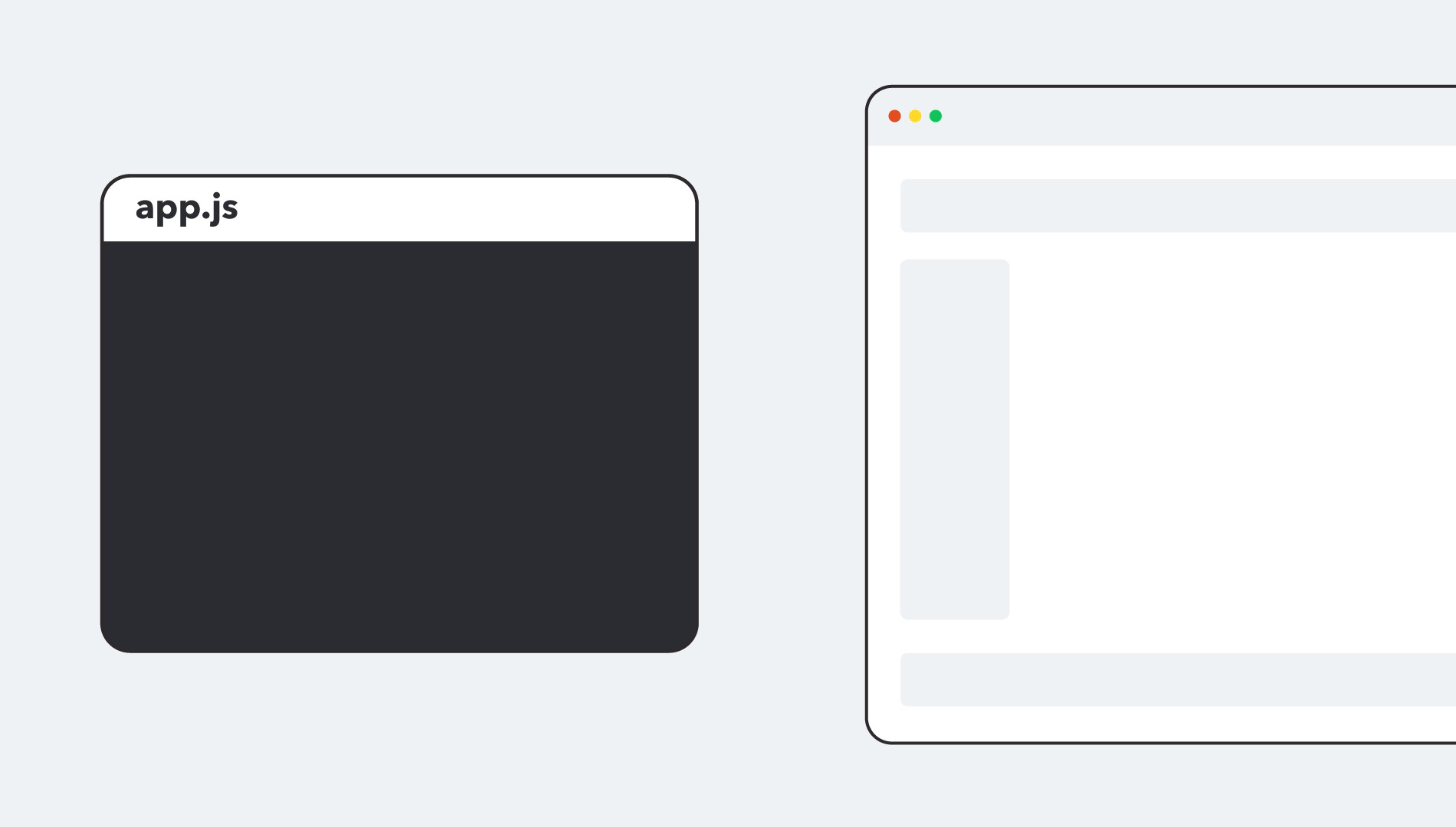 Setting a fallback on the Suspense component allows you to specify another component that can be displayed while your real component is still loading