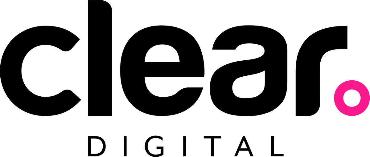 Clear digital logo