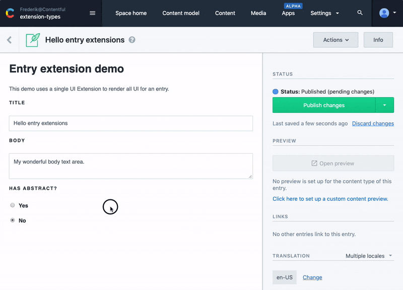 entry-extension-demo