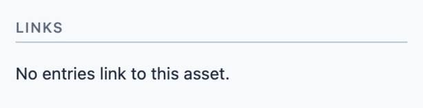 We are saving the media as a simple string, storing the asset ID. That's fine since we are using a JSON object field type, but if you go to your media gallery, you will notice that in your selected image, there is no reference to our component.
