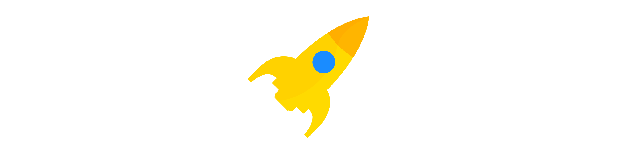 Blog icon yellow rocket small.