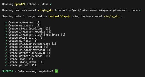 Commerce Layer project configuration