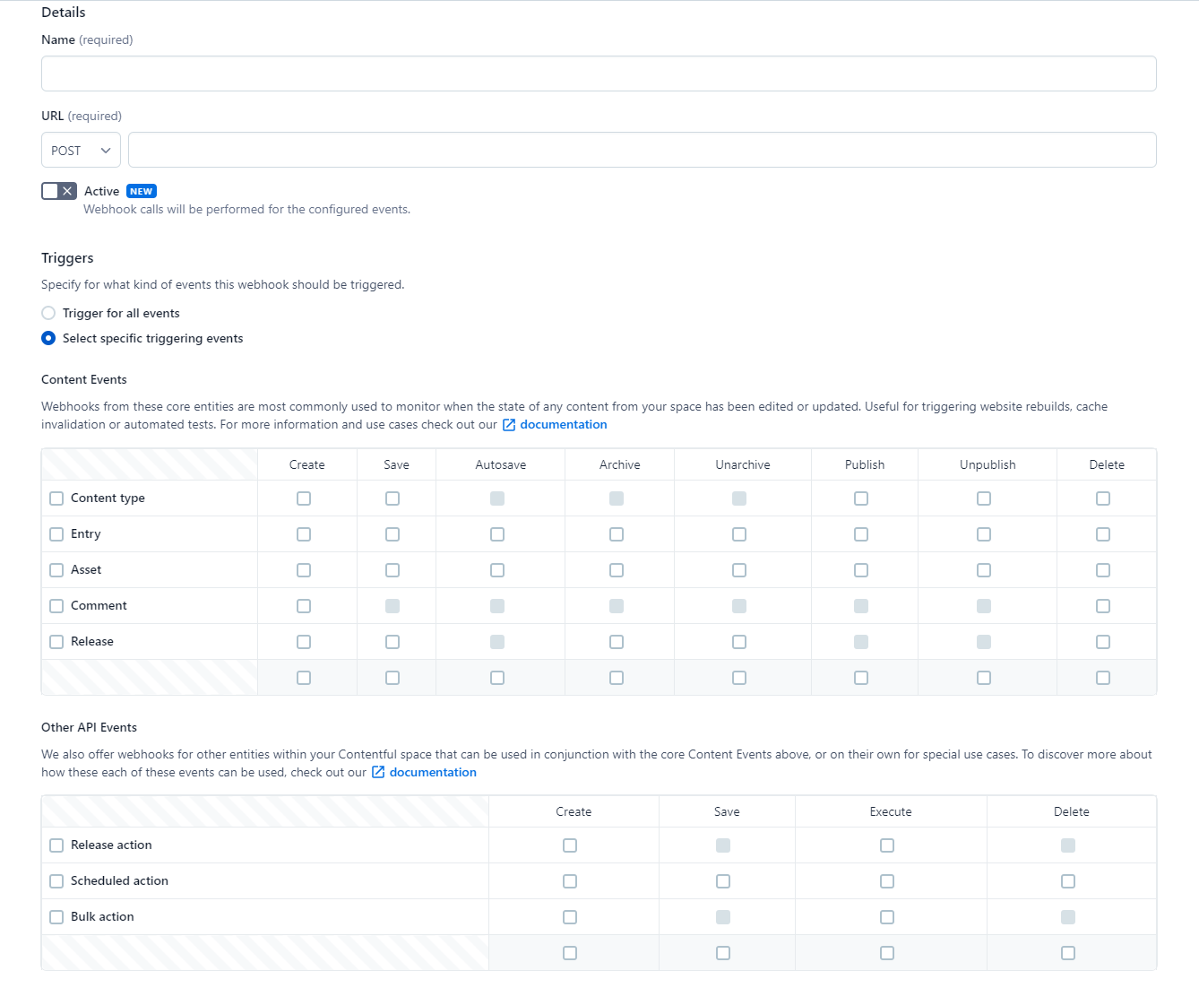 Adding webhooks