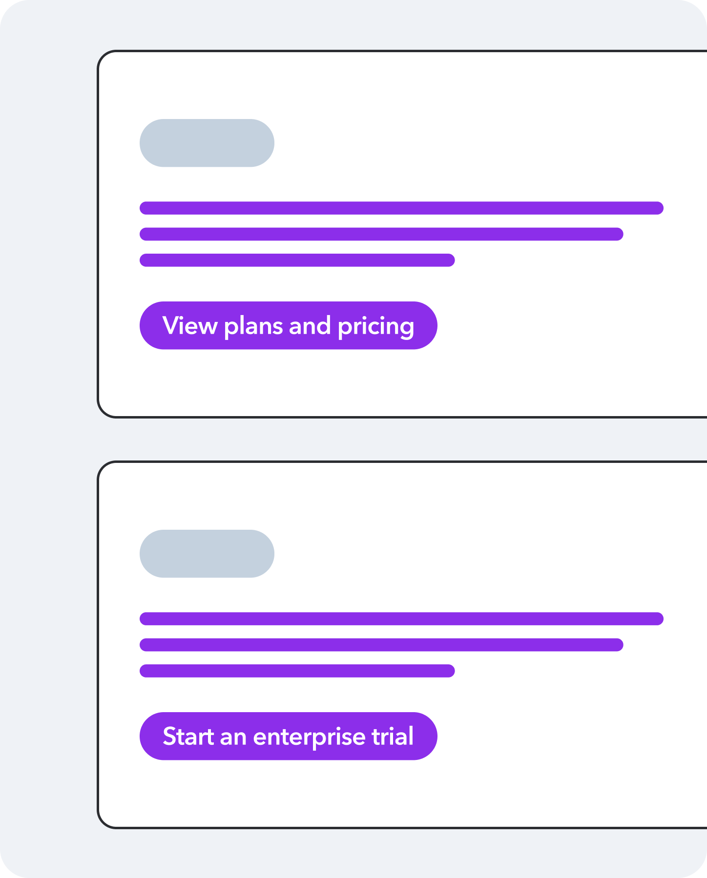 Example 2: CTA A/B testing