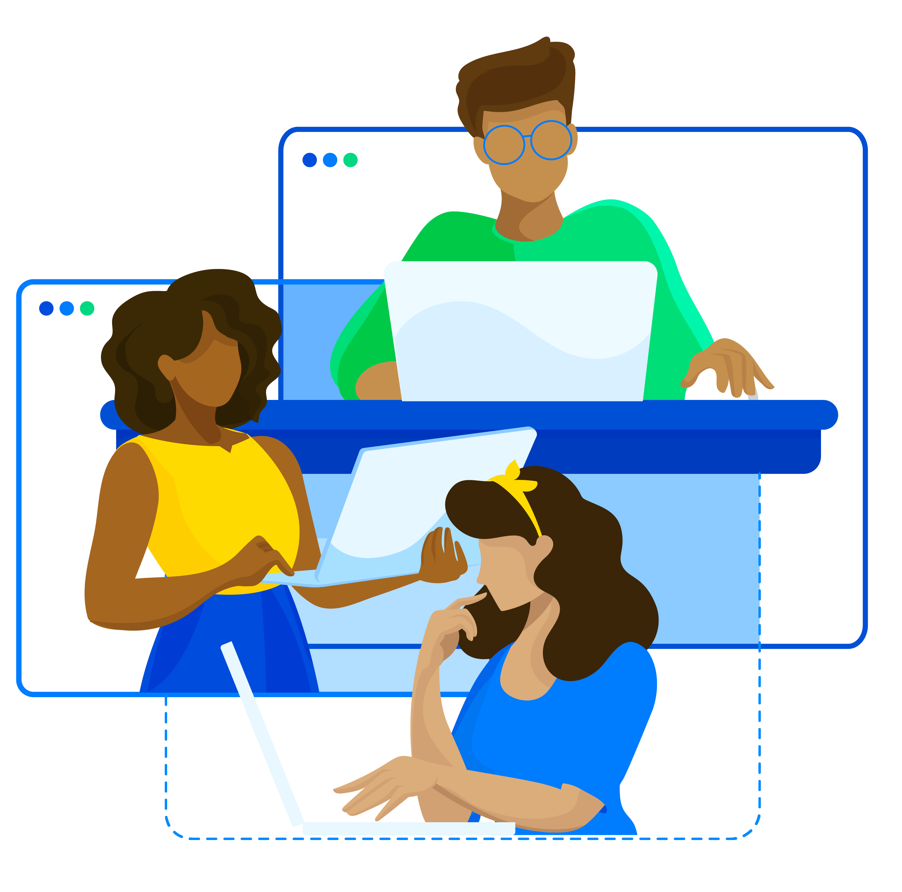 Team group collaboration working users cross-functional