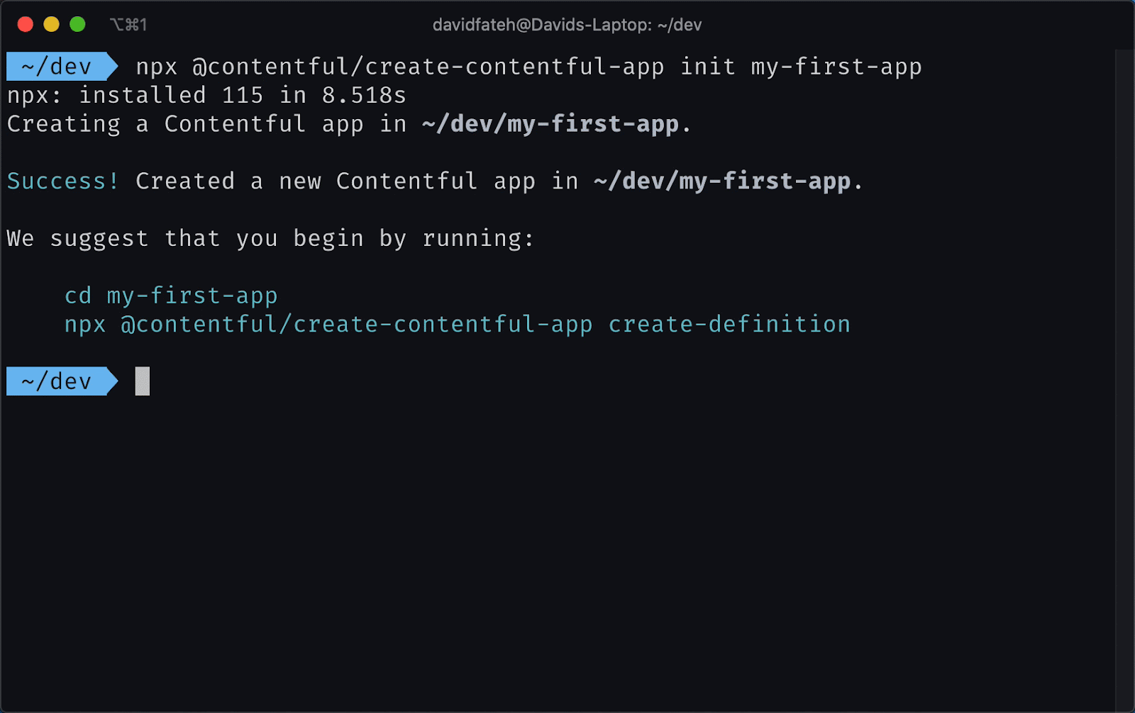 How to start building apps with Contentful