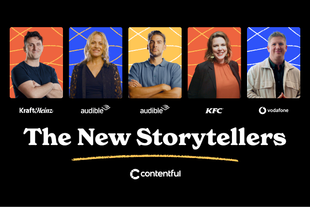 The New Storytellers - Nav Promo - 5 Characters