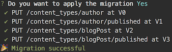 Contentful migrations – Blog post proposal - Result