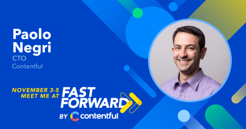 Paolo Negri - Fast Forward speaker card