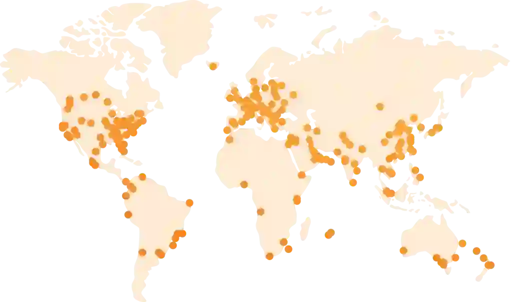 Figure 2: Deploying static content to Cloudflare’s edge network helps us reach our visitors globally at breakneck speeds.
